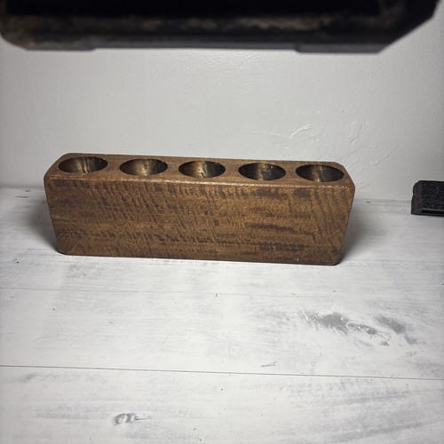 Hole wooden sugar mold - 5-hole,